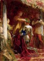 Victory Ein Ritter mit einem viktorianisch maler Lorbeerkranz Frank Bernard Dicksee gekrönt